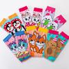 Calcetines de Media Caña de Dibujos Animados para Niñas Transfronterizos Niños Calcetines Largos de Amazon para Niñas Calcetines Rectos Calcetines de Felpa Lindos Venta al por Mayor