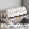 Escurridor de Platos de Acero Inoxidable, Estante para Almacenamiento de Vajilla, Estante de Almacenamiento de Cocina, Escurridor de Platos para Trapos, Escurridor de Vajilla