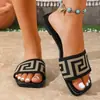 Chanclas casuales nuevas de moda transfronterizas para mujer 2026, zapatos de boca de pez de comercio exterior, talla grande, suela plana, modernos y sencillos