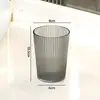 Copo de Dente Doméstico de Alto Valor Estilo Nórdico Simples Transparente de Plástico Copo para Gargarejo Estilo Ins Loja de Departamento Copo de Dente para Casal