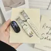 Adecuado para Xiaomi 11 Modelo Nuevo 9Nfc Pulsera Curva con Forma de Cruz de Esmalte con Cuero Correa de Reloj de la Octava Generación Versión NFC para Niñas