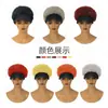 Comércio Exterior Transfronteiriço Chapéu Afro Curto Feminino com Cabelo Cacheado Curto de Seda 3D Fofo Rabo de Cavalo Fábrica Atacado