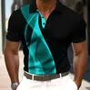 Camisa Polo de Verano para Hombre con Cuello de Solapa de Manga Corta Transfronteriza Negocios