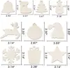 Manualidades Navideñas - Decoraciones Navideñas de Madera DIY Círculos de Madera para Manualidades Centros de Mesa