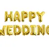 Juego de globos con letras en inglés de 16 pulgadas para feliz cumpleaños, decoración para fiestas de cumpleaños, globos de película de aluminio al por mayor