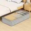 Caja de Almacenamiento para Cama Cajón Ropa Caja de Almacenamiento de Ropa Bolsa para Organizar Juguetes Caja Plana para Cama