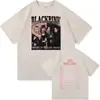 Camiseta Pink Journey 2025 Moda Retrô Roupas Masculinas e Femininas Retrô Harajuku Roupas de Alta Qualidade Camiseta de Algodão