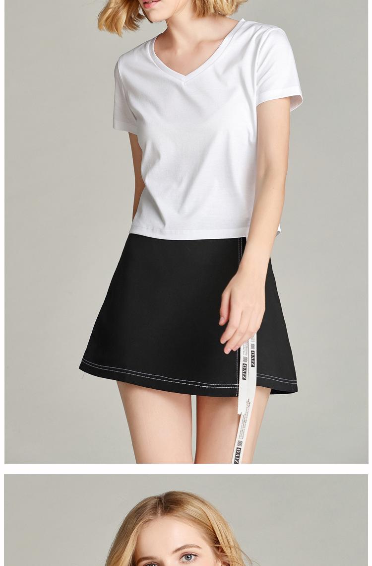 丝光棉短款短袖_14