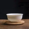 Taza de Té Gongfu Chami Fang Blanco Marfil Tazón de Té Individual Juego de Té de Cerámica Porcelana Blanca de Dehua Taza Pequeña para Cata de Té de Maestro