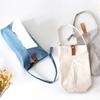 Set de Bolsas Colgantes de Lona Escandinava de Canalé de Algodón para Pañuelos Bolsas de Papel Colgantes para Pañuelos de Papel de Coche para el Hogar