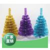 Árbol pequeño de color de 30 cm decoración navideña pvc decoración de escritorio mini árbol adornos de escritorio fábrica de árboles pequeños en stock