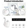 Portarrollos de papel higiénico de hierro forjado transfronterizo de Amazon Temu, portarrollos de papel higiénico de hierro forjado, soporte para papel higiénico para colgar en la pared.