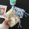 Monedero pequeño de mano con cordón, monedero para tarjetas bancarias, pintalabios, bolso para chicas, llavero, auriculares, funda con cojín de aire para tarjetas
