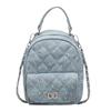 2026 Moda Novo Retro High-End Mochila de Corrente Acolchoada para o Dia a Dia Mini Bolsa de Ombro Simples Feminina