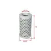 Montagem de Filtro de Sucção de Óleo Autovedante Filtro de Óleo de Entrada do Tanque de Óleo Hidráulico Elemento Filtrante X-160 Sucção de Óleo