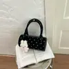 Bolso de Mano de Alta Moda Simple y Único para Mujer, Temporada Primavera 2026, Bolso de Hombro y Cruzado de Moda de Nicho con Lunares