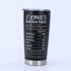 Vaso Termo de Acero Inoxidable Personalizado de 20 oz Patrón DIY Vaso para Hielo para Coche Almacenamiento en Frío de Plástico Rociado Vaso para Coche Logotipo Personalizado