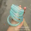Pulsera de Cuarzo Hielo Azul Jade, Pulsera Azul Agua Azul Congelado, Pulsera Azul Curry, Alternativa al Jade, Pulsera de Jade Espuma de Agua