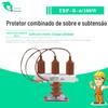 Venda direta TBP-B-6/100W trifásico combinado protetor de sobretensão trifásico protetor de sobretensão