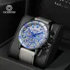 Reloj Transfronterizo Marca Ochstin Seis Manecillas Segundero en Funcionamiento Deportivo de Cuarzo para Hombre Resistente al Agua Luminoso No Mecánico