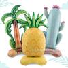 Balão de coco com cacto em formato de árvore, decoração para festa, desenho animado, anel de natação, bola de praia, balão de papel alumínio