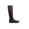2026 Nuevas Botas Cortas Elásticas Adelgazantes Estilo Coreano Minimalista con Punta Redonda, Altura 4cm Más, Botas de Media Caña para Mujer, Botas Largas para Combinar con Faldas