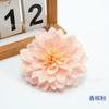 Pintura al óleo flor dalia simulación crisantemo dalia diy birrete sombrero para el sol flor decorativa caja de flores con flores