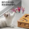 Brinquedo para gato para autoentretenimento e alívio do tédio, caixa de jogo educativa, varinha catnip para gastar energia, labirinto com guizo, suprimentos para animais de estimação