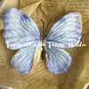 Flor Artificial Grande Mariposa Flor de Zapato Flor de Sombrero Flor DIY Material para Pasador Decoración Popular en Xiaohongshu Mariposa Flor Estéreo 3D