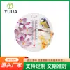 Abastecimento de fábrica de Ningbo Termômetro redondo para áreas internas e externas Termômetro impresso com desenho animado para jardim
