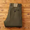 [Lino Tencel] Pantalones Largos Finos de Verano de Lino Tencel de Alta Gama para Hombre, Holgados Rectos, Pantalones Casuales para Hombre