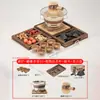 Fogão para Chá, Fogão para Churrasco ao Ar Livre de Inverno, Fogão a Carvão Pequeno, Fogão para Aquecimento Interno, Fogão a Carvão, Fogão Lateral em Estilo Japonês, Fogão de Barro