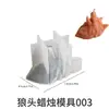 Molde de Resina de Cristal de Amapola Varios Estilos de Oso, Animal Geométrico, Unicornio 3D, Conejo de Bendición Moldes de Silicona