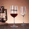 Acrílico PC Europeu e Americano Vinho Luxo Leve Transparente Resistente a Quedas Plástico Taça de Vinho Taça de Vinho Tritan Logo Impresso