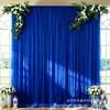 Véu de gaze transfronteiriça haste véu de véu de festa de casamento ao ar livre decoração de local de fundo de casamento arco de casamento cadeira malha