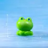 Micro-paisagem sapinho criativo fofo grão paisagismo de jardim decorações DIY acessórios para prendedor de cabelo carro desktop pequenos ornamentos