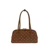 Bolsa Boston vintage de grande capacidade para mulheres, novo modelo 2026, bolsa de ombro requintada e versátil, bolsa tote de nicho estilo coreano para o dia a dia