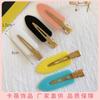 Gel Crema Japonés y Coreano diy Pasador sin Costuras Estilo Ouyang Nana Clip para Skateboard Moda para Niña Flequillo Clip Lateral Accesorios para el Cabello