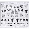 Cross Border Supply Nail Art Halloween Adesivo de marca d'água Caveira Folha de bordo Abóbora Nail Art Decalque Nail