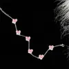 Pulseira Ins Rosa Flor Zircônia Estilo Coreano, Novo Acessório de Moda Versátil e Tendência com um Toque Único de Alto Padrão