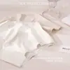 Roupa íntima feminina Tianmei 100 unidades de algodão de fibra longa de Xinjiang, fundo antibacteriano 100% algodão, spandex Lycra de alta elasticidade, roupa íntima feminina respirável
