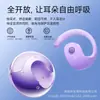 Fones de Ouvido Bluetooth Sem Fio Inteligentes de Tradução IA Transfronteiriços Pequena Bola de Coco Suportam Tradução em Tempo Real, Redução de Ruído, Design Over-Ear, Tipo Não Intra-Auricular