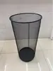 Suporte para Guarda-chuva Balde para Guarda-chuva Lixeira Grande de Malha de Metal Cesto de Papel Sujo Lixeira de Malha de Ferro para Limpeza