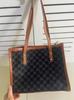 Bolsa feminina grande capacidade 2024 novo estilo coreano bolsa de ombro portátil estampada bolsa feminina moda popular bolsa tote