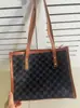 Bolsa feminina grande capacidade 2024 novo estilo coreano bolsa de ombro portátil estampada bolsa feminina moda popular bolsa tote
