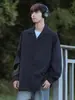 Camisa de trabajo multicolor para hombre, cuello camisero, corte holgado, manga larga, chaqueta casual para primavera y otoño, caqui, negro, verde, beige, versátil