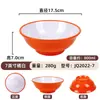 Tazón Comercial de Melamina Doble Color para Fideos, Engrosado, Resistente al Calor, Irrompible, Tazón de Bambú para Fideos, Tazón Especial para Restaurantes de Fideos, Tazón de Sopa Ramen Estilo Chino