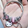Corea del Sur Dongdaemun Pequeño Fresco Cristal Gato Lindo Personalizado Mori Estudiante Novia Pulsera Pulsera Pulsera para Mujer