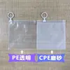 Bolsas de Empaque de Plástico con Pestañas Deslizables para Guardar Cuentas, Bolsas Gruesas Transparentes Escarchadas con Cierre Autoadhesivo para Organizar Accesorios y Juguetes