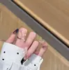 Borboleta de Cristal de Gelo Olho de Gato Nail Art Unhas Usáveis High-End Blush Suave Noiva Iluminador Desejo Puro Estilo Estudante Ins